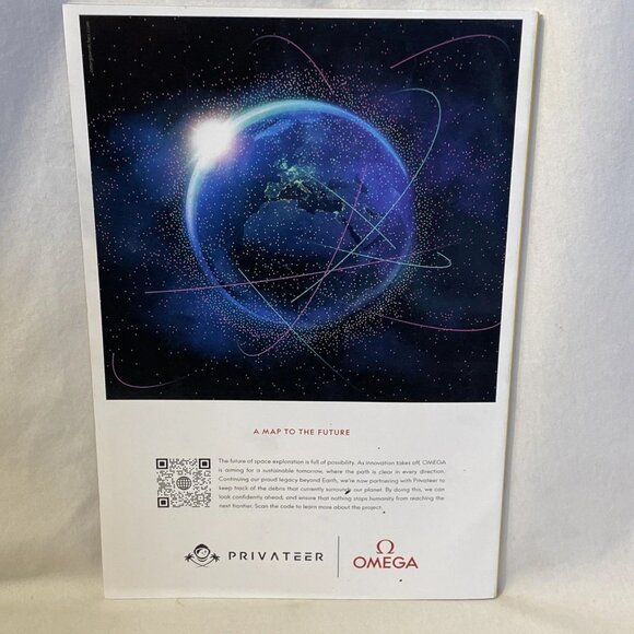 National Geographic October 2023 Space Night Sky Poster Back to the Moon Univers - Picture 2 of 12